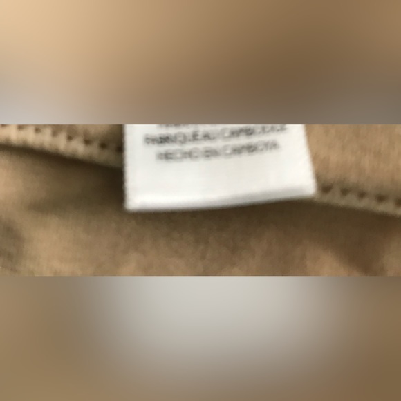 🪓 10$ Motherhood Maternity - Short chambray blue-White shorts - M - Picture 2 of 4